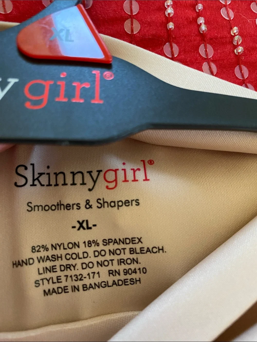 Skinny Girl Smoothers & Shapers Nude Color Body Contouring Shapewear NWOT